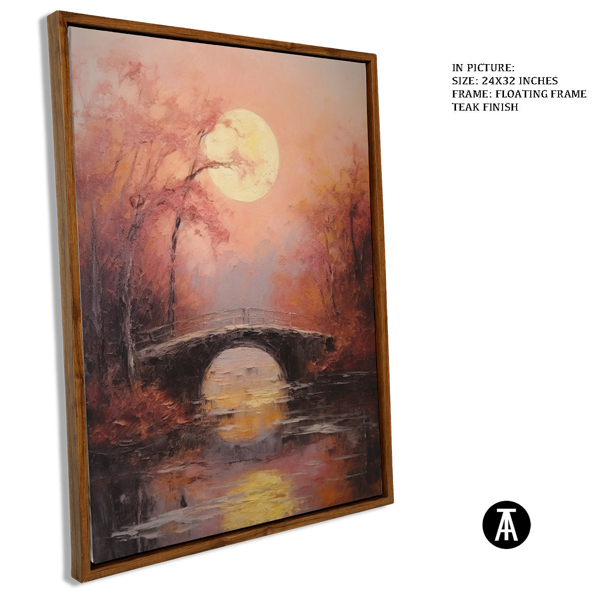 Artwork in Floating Frame
