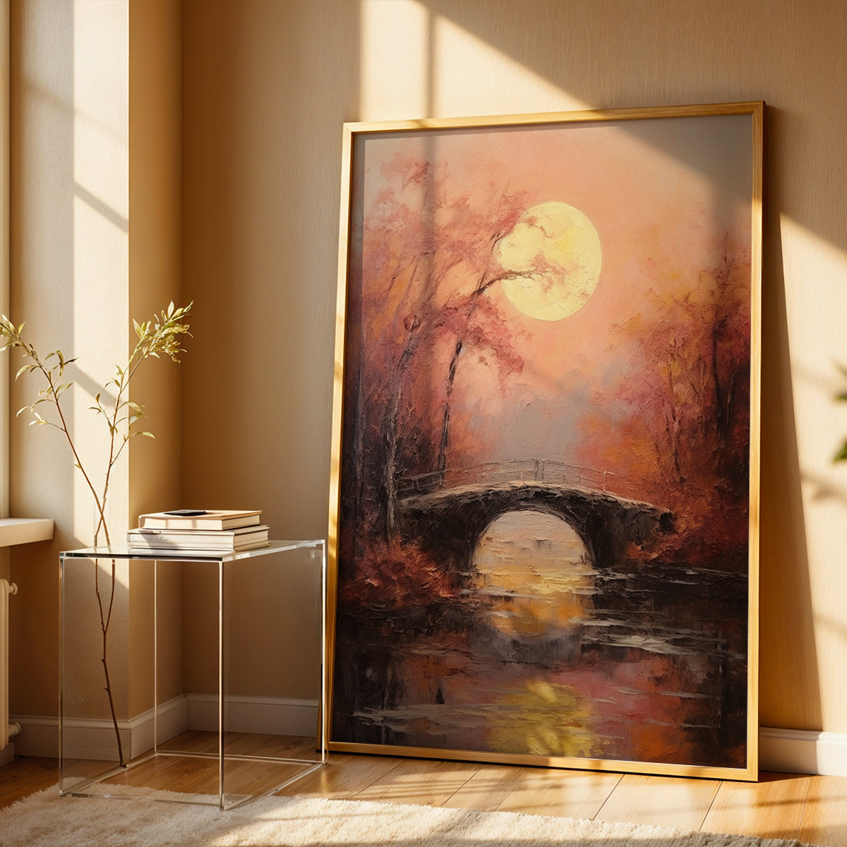 Limited Edition Painting in a Lifestyle Setting