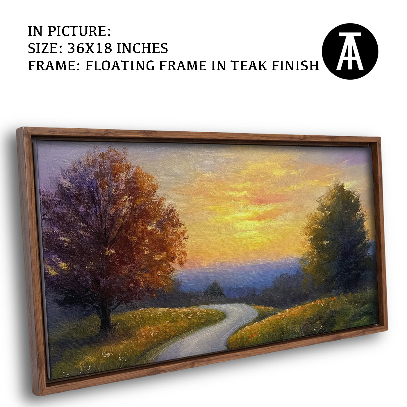Artwork in Floating Frame