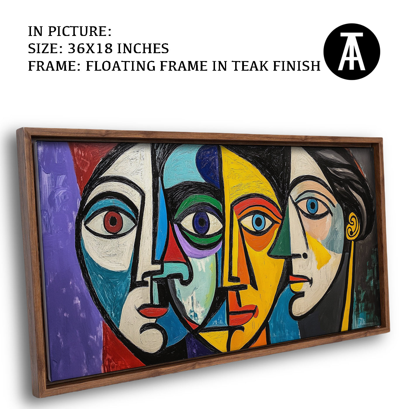 Artwork in Floating Frame