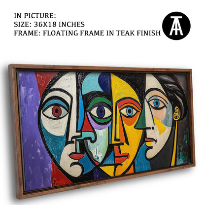 Artwork in Floating Frame