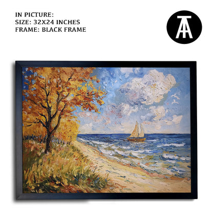 Artwork in Metal Earling Silver Frame
