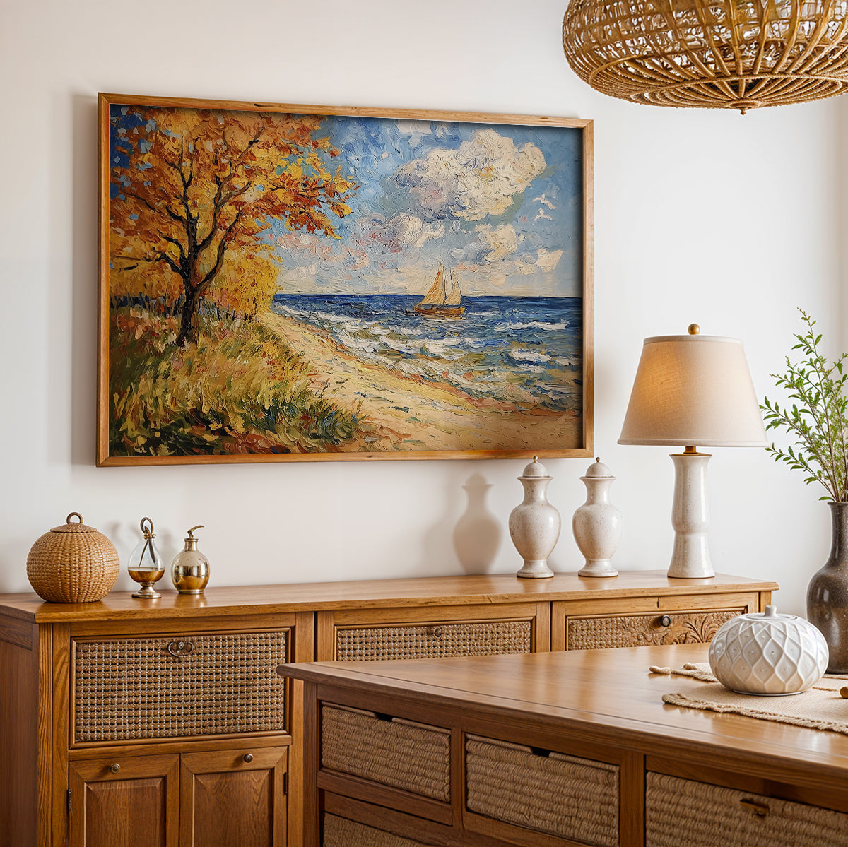 Limited Edition Painting in a Lifestyle Setting