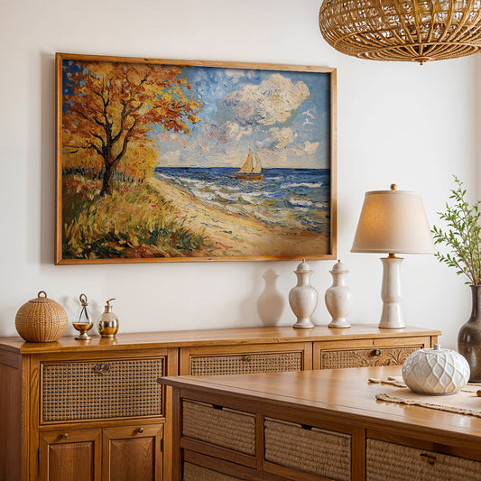 Limited Edition Painting in a Lifestyle Setting