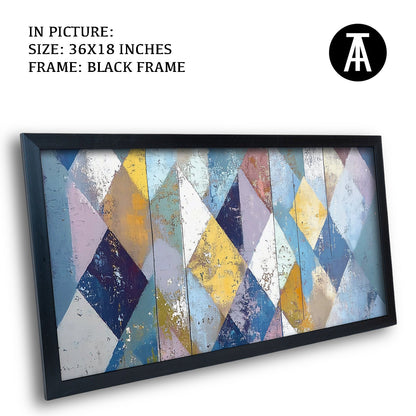 Artwork in Metal Earling Silver Frame
