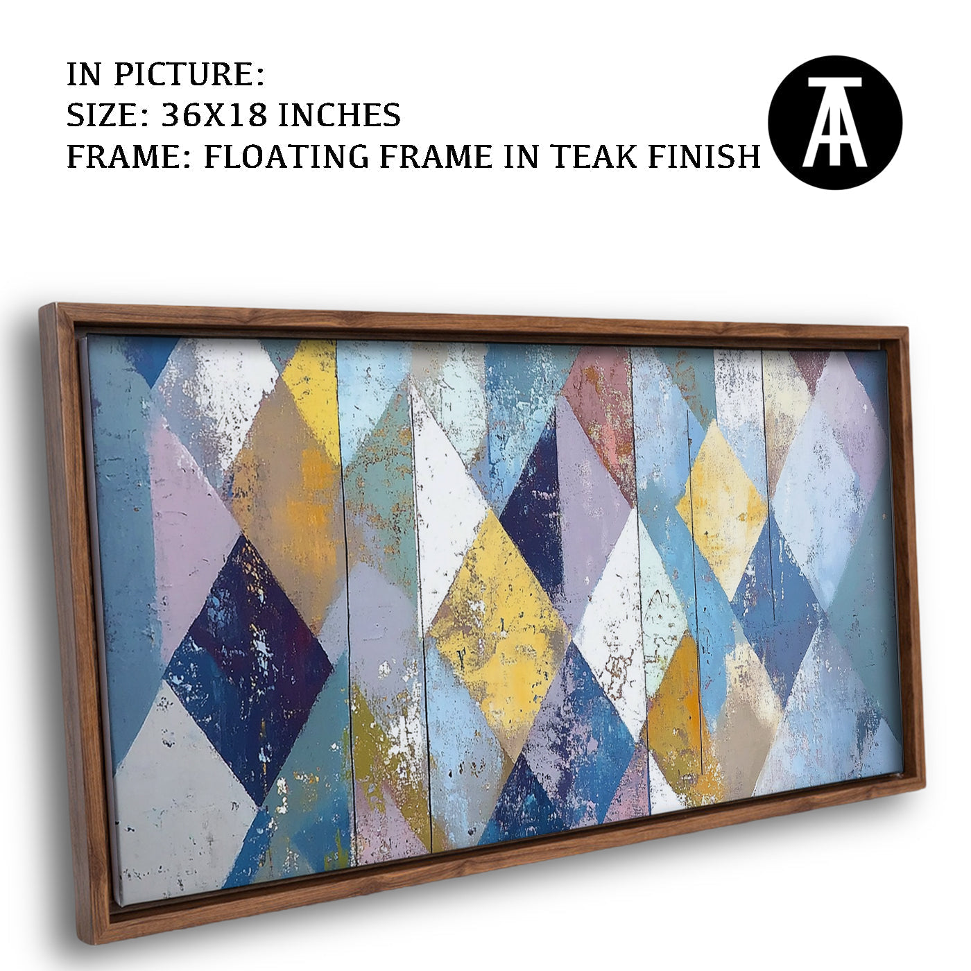 Artwork in Floating Frame