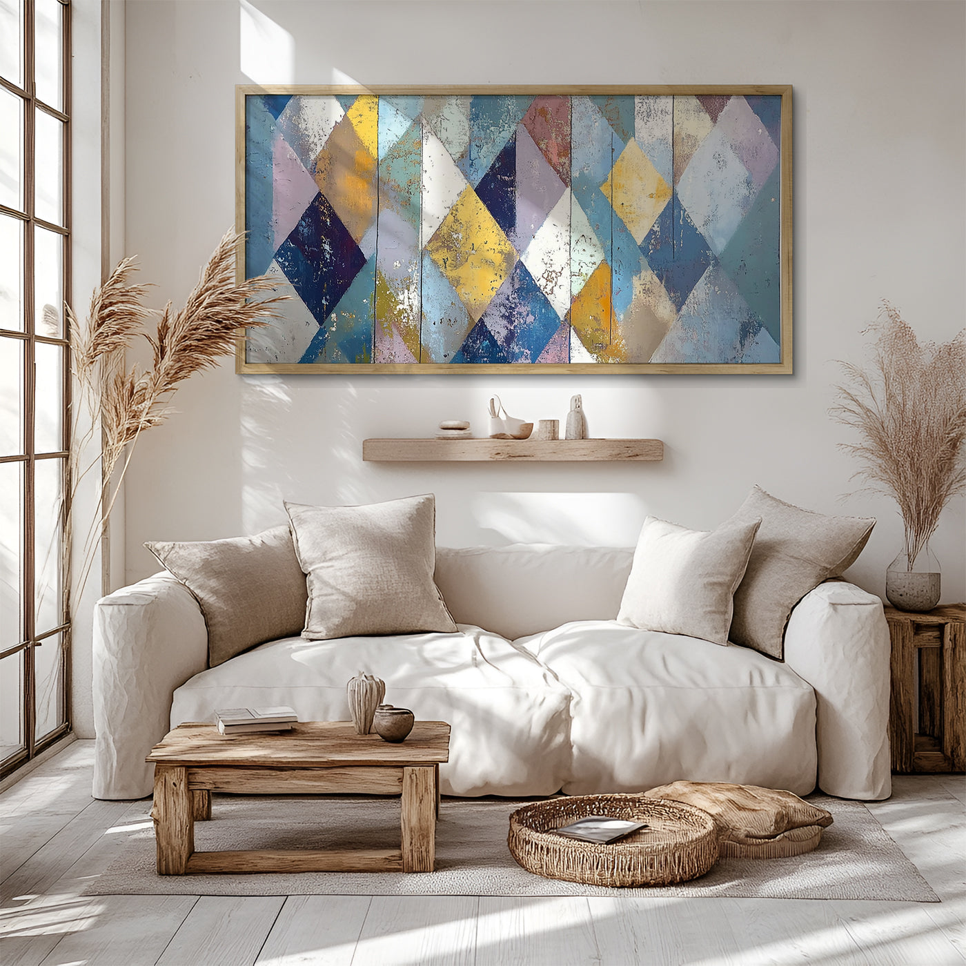 Modern Art in a Lifestyle Setting