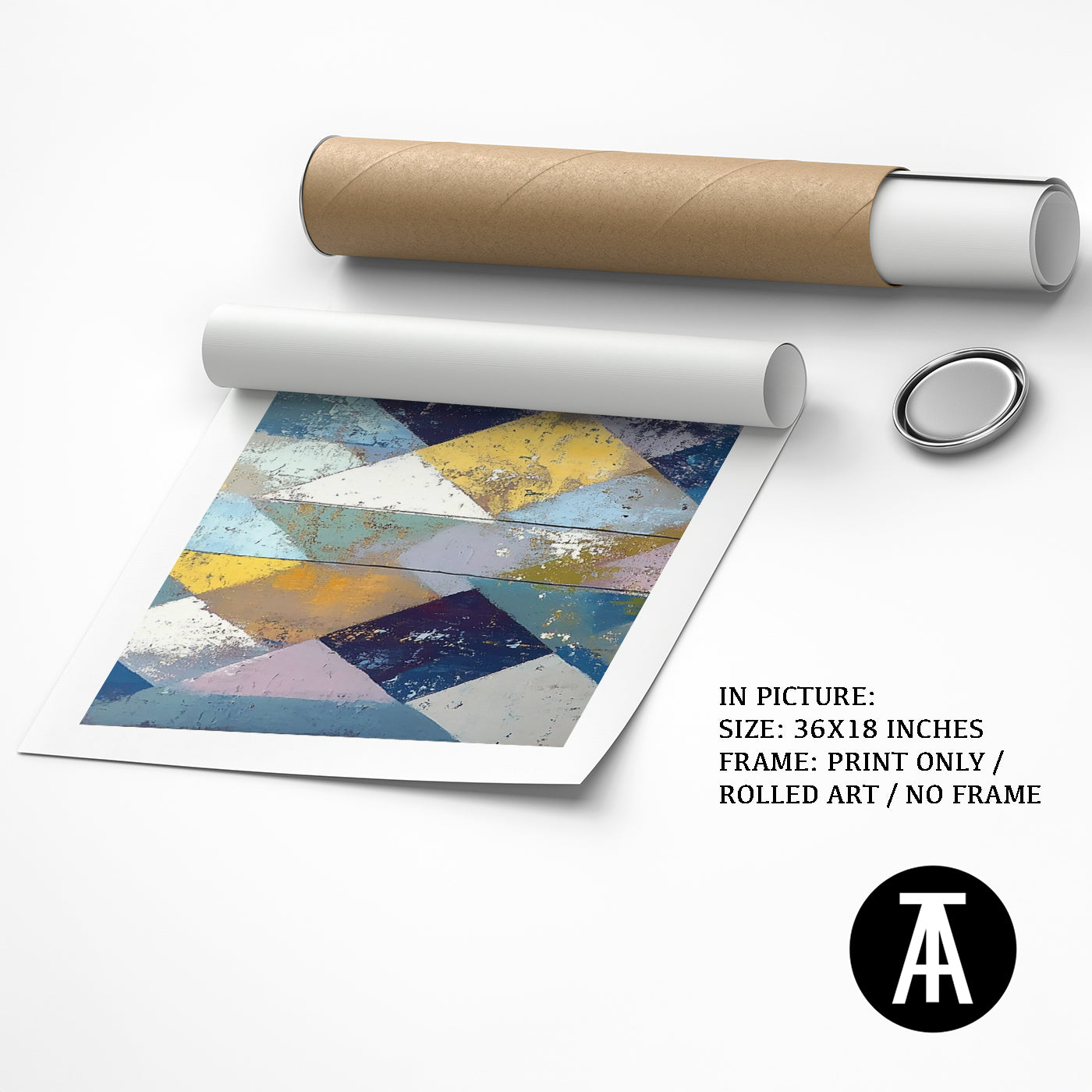 Artwork as Print Only or Rolled Art