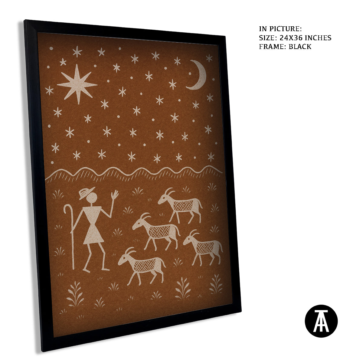 Artwork in Black Frame