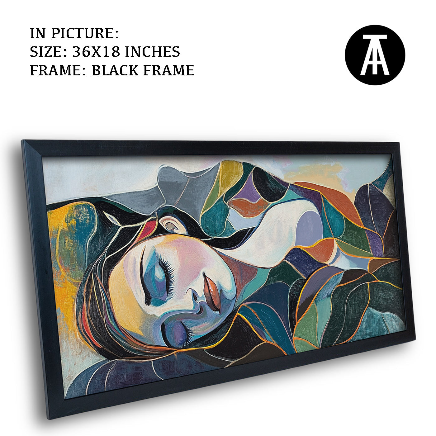 Artwork in Metal Earling Silver Frame
