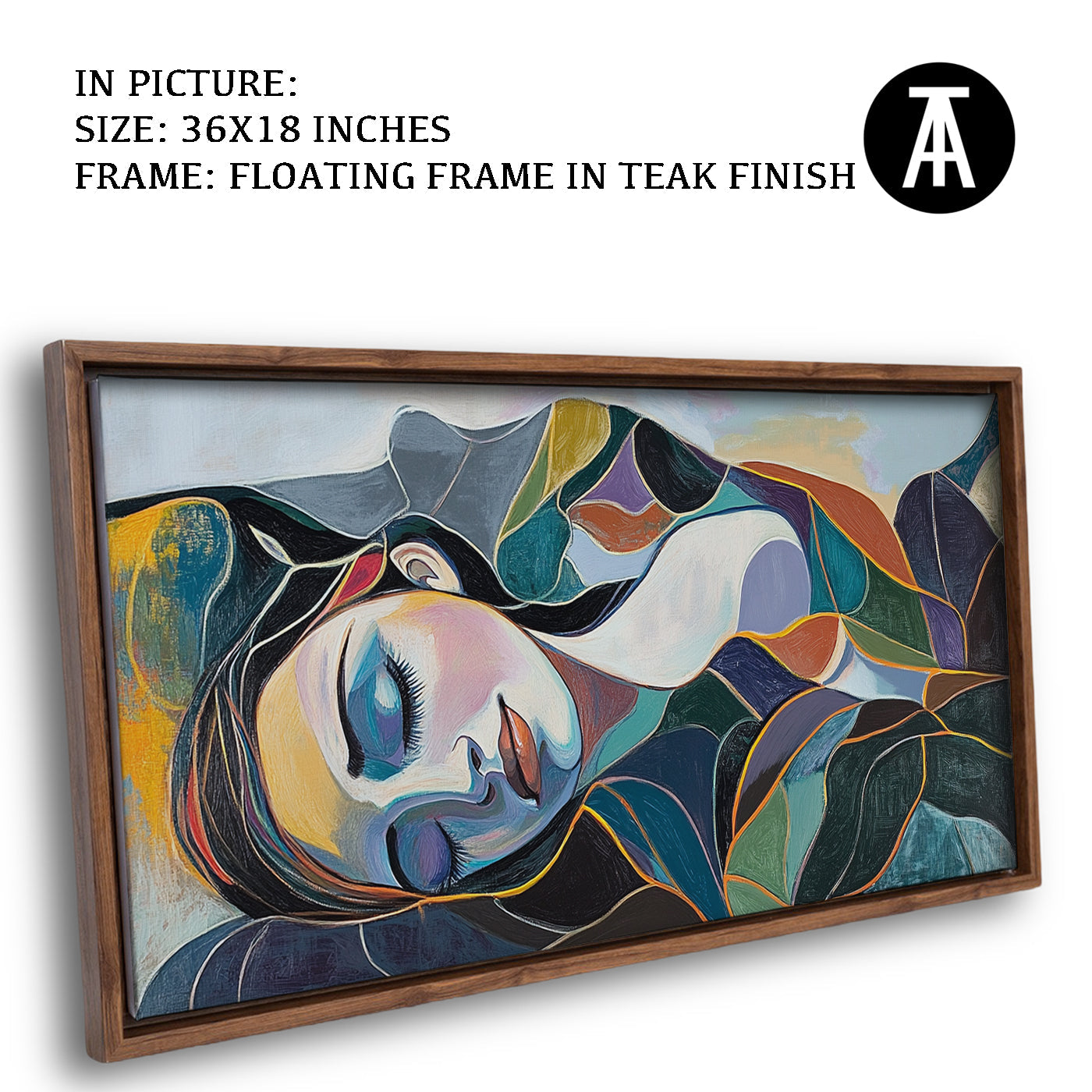 Artwork in Floating Frame