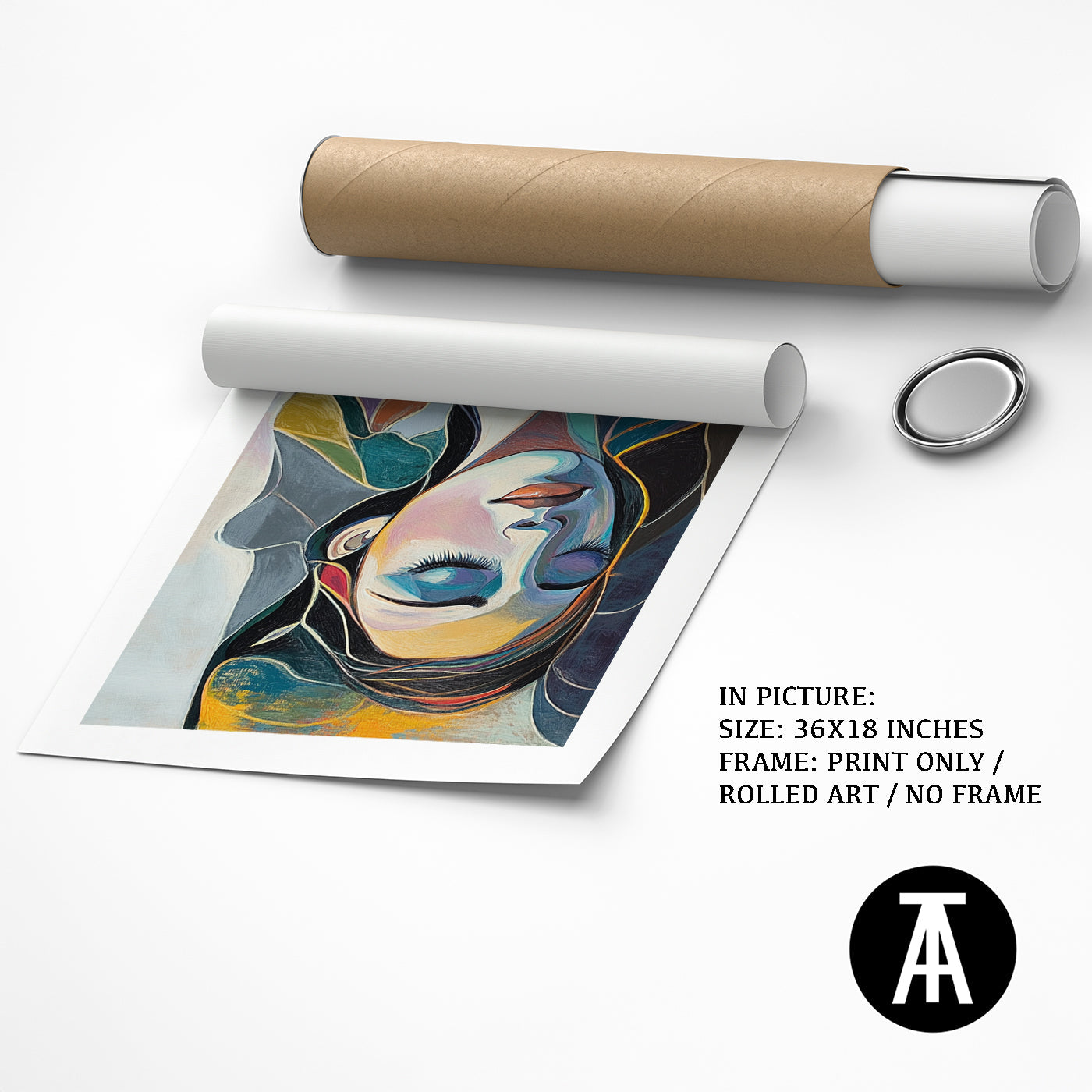 Artwork as Print Only or Rolled Art