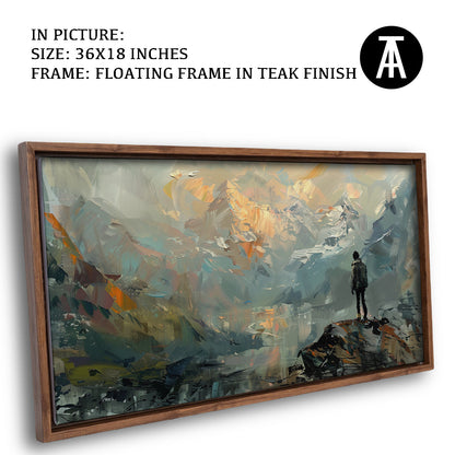Artwork in Floating Frame