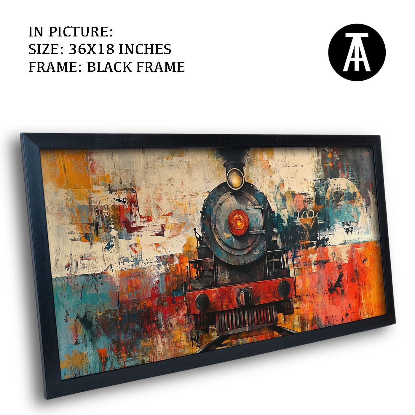 Artwork in Metal Earling Silver Frame
