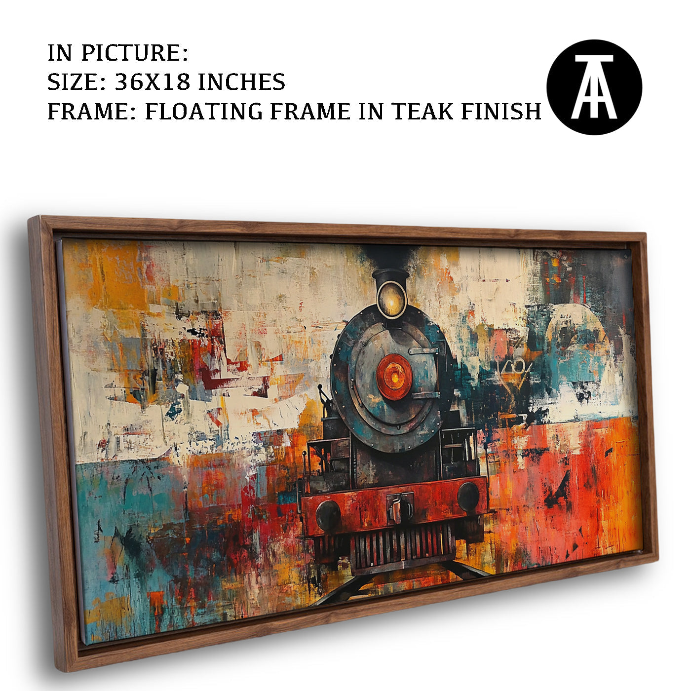 Artwork in Floating Frame