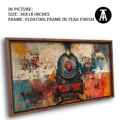Artwork in Floating Frame