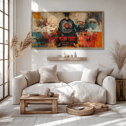 Modern Art in a Lifestyle Setting