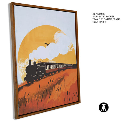 Artwork in Floating Frame
