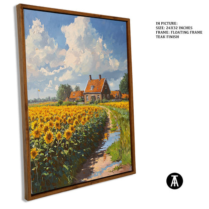 Artwork in Floating Frame