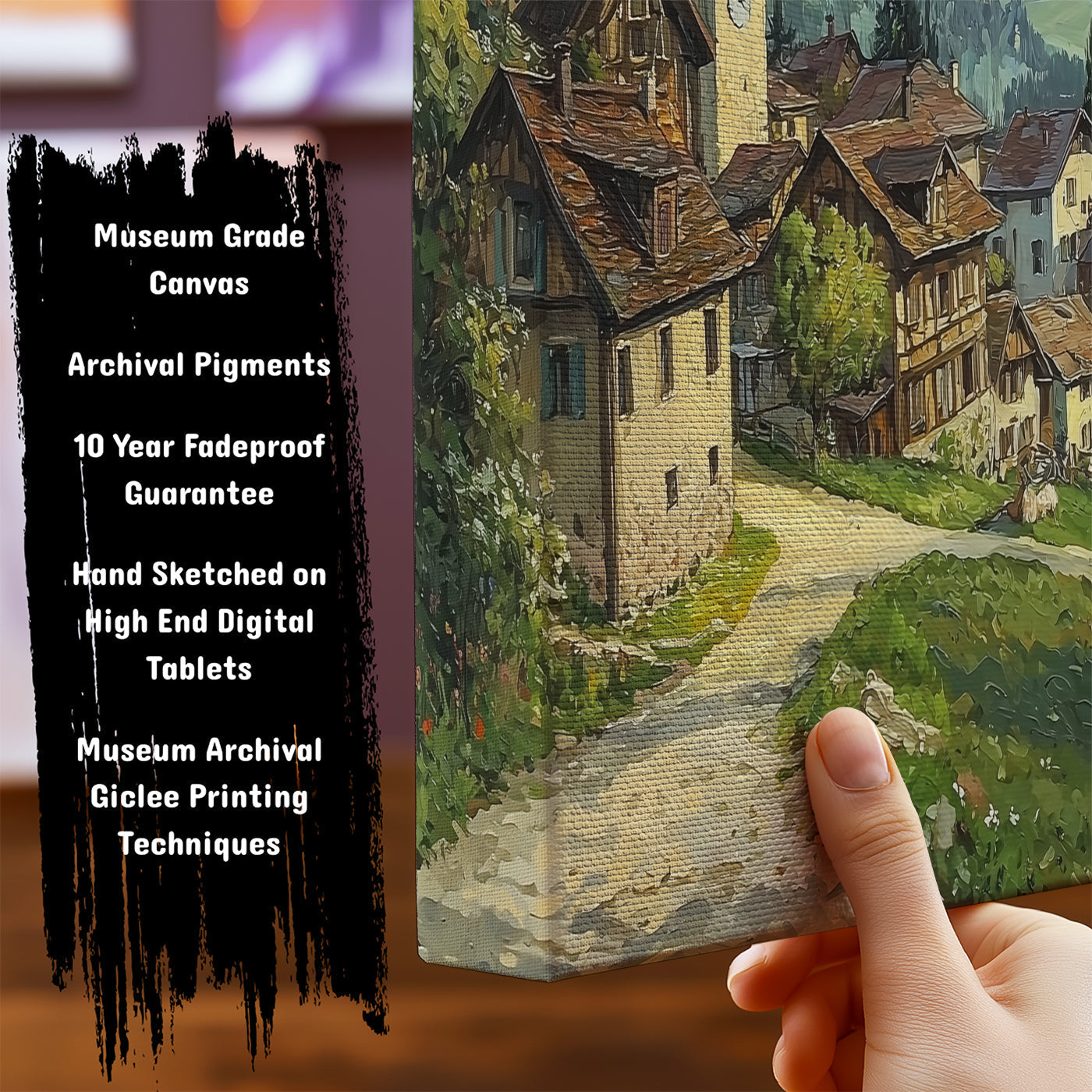 Information about European Canvas Art Print