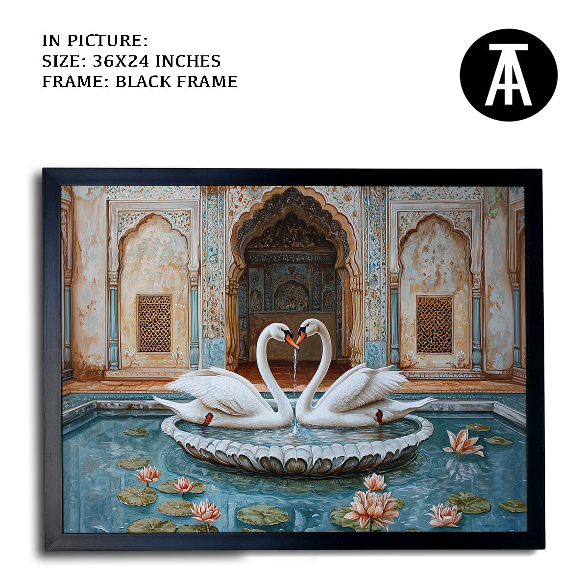 Artwork in Black Frame