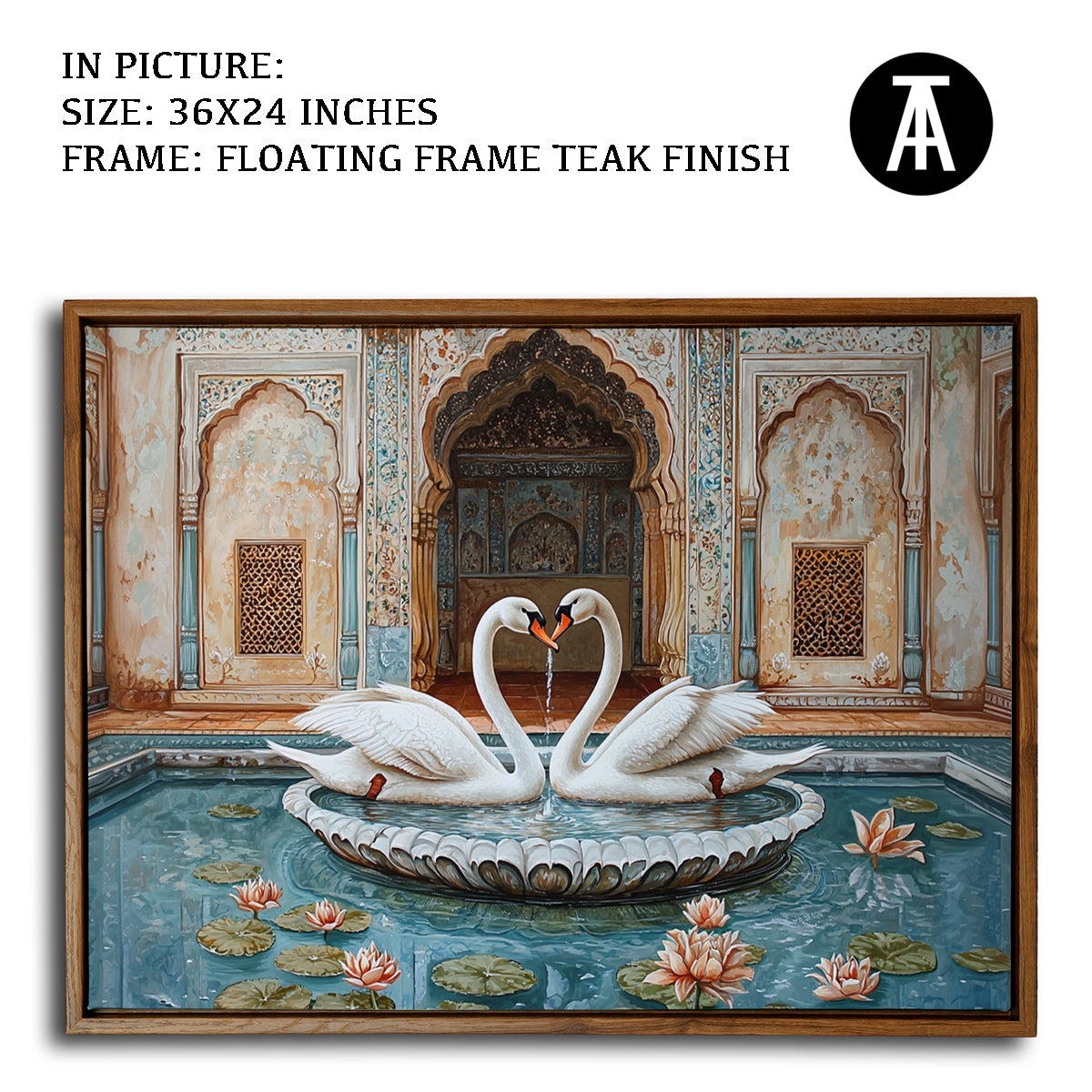 Artwork in Floating Frame