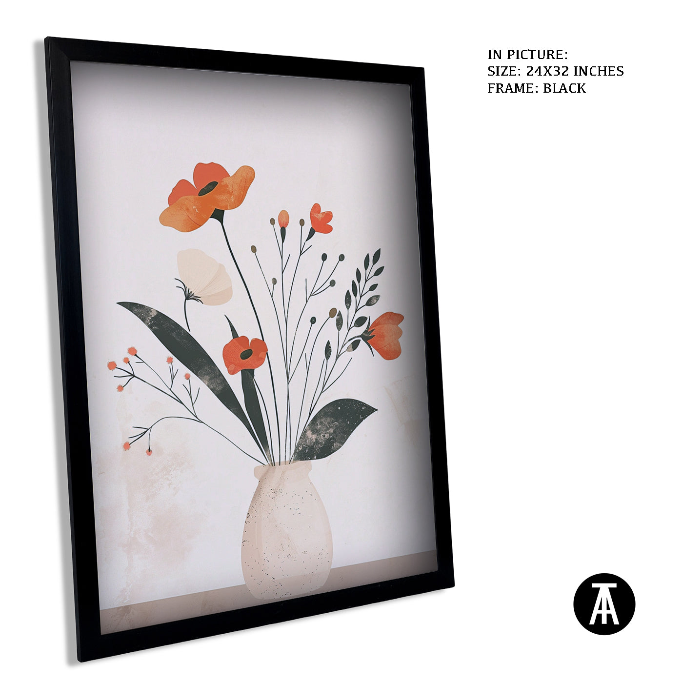Artwork in Black Frame