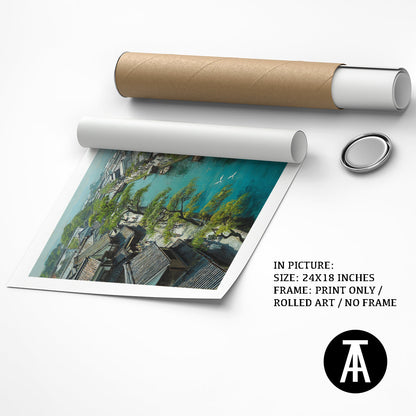 Artwork as Print Only or Rolled Art