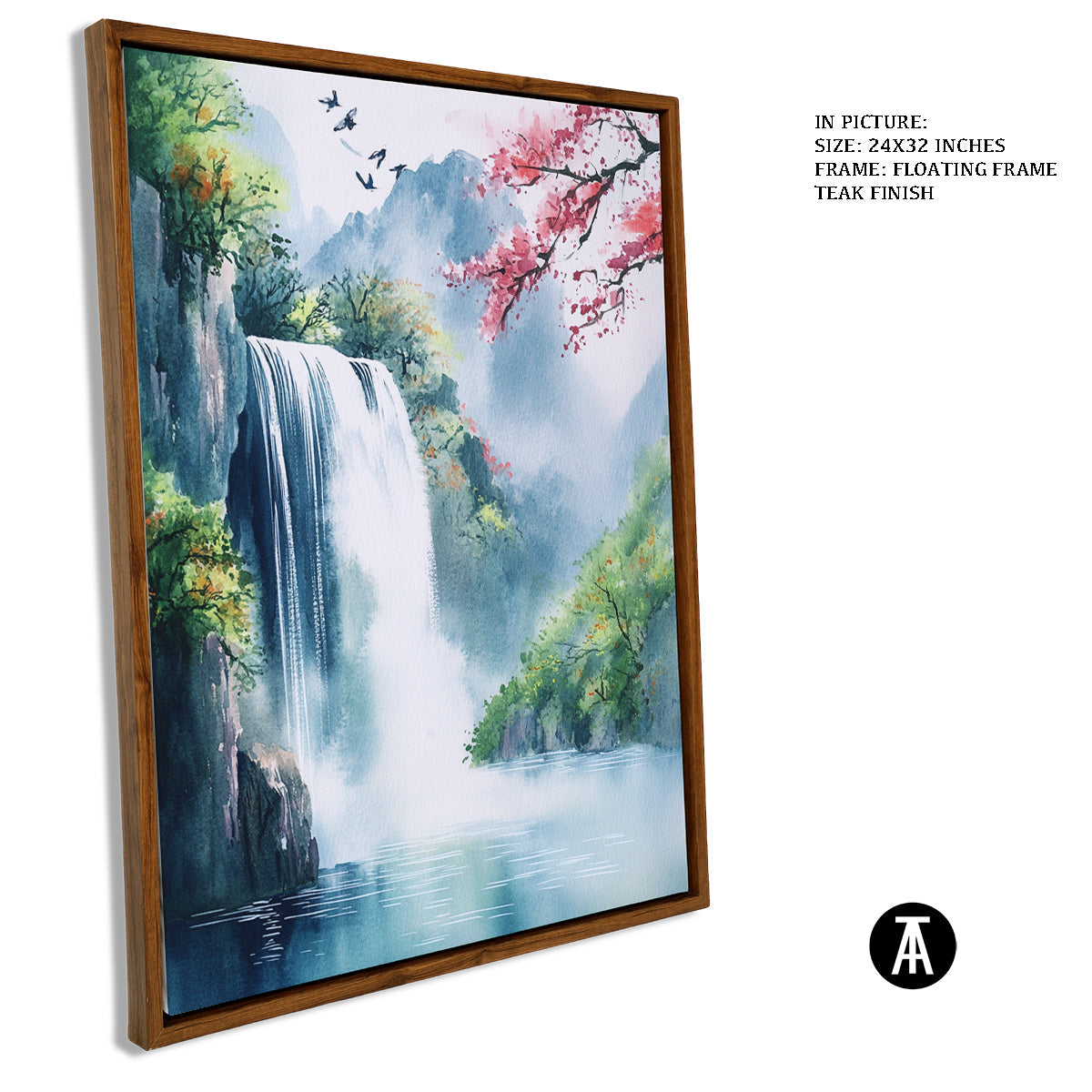 Artwork in Floating Frame