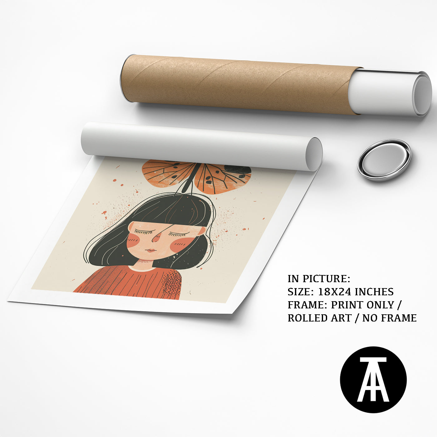 Artwork as Print Only or Rolled Art