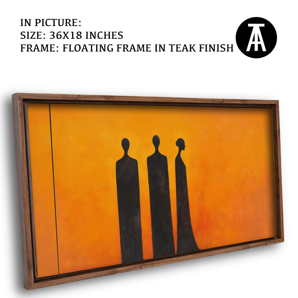 Artwork in Floating Frame