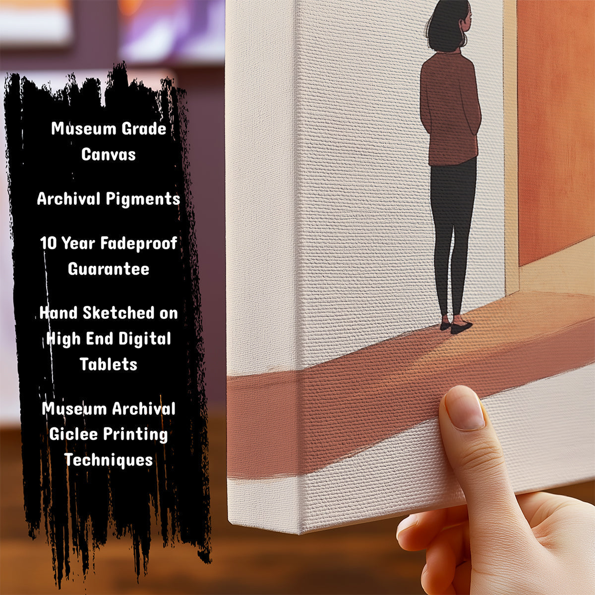Information about Minimalist Canvas Art Print