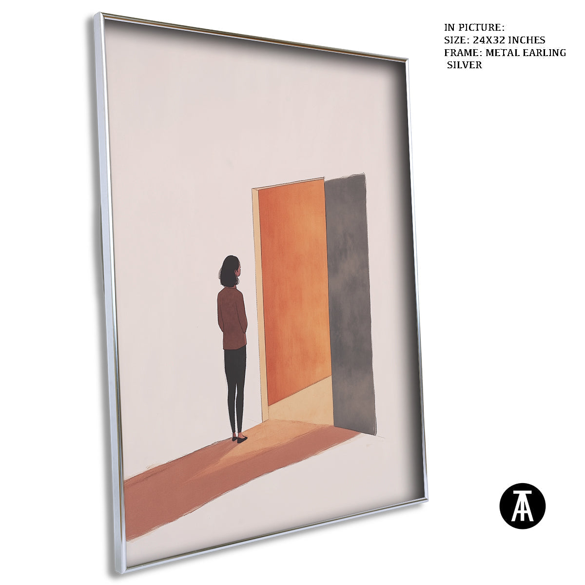 Artwork in Black Frame