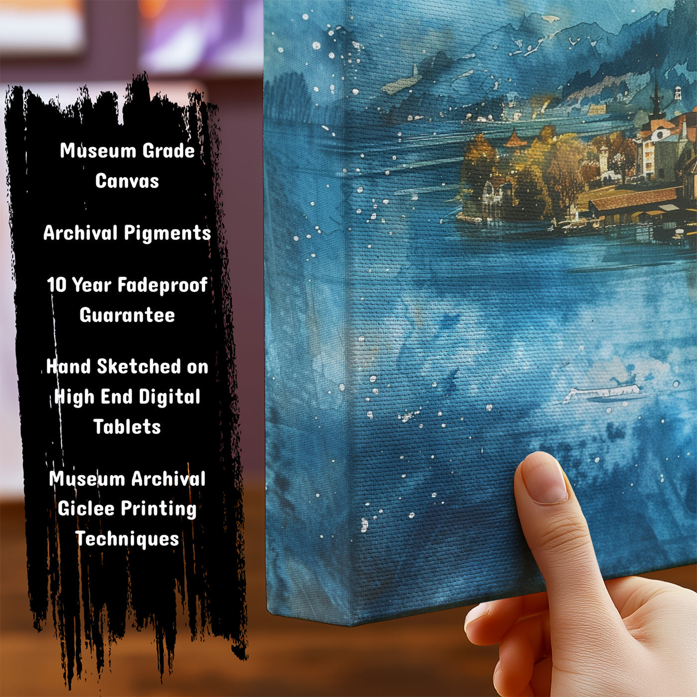 Information about European Canvas Art Print