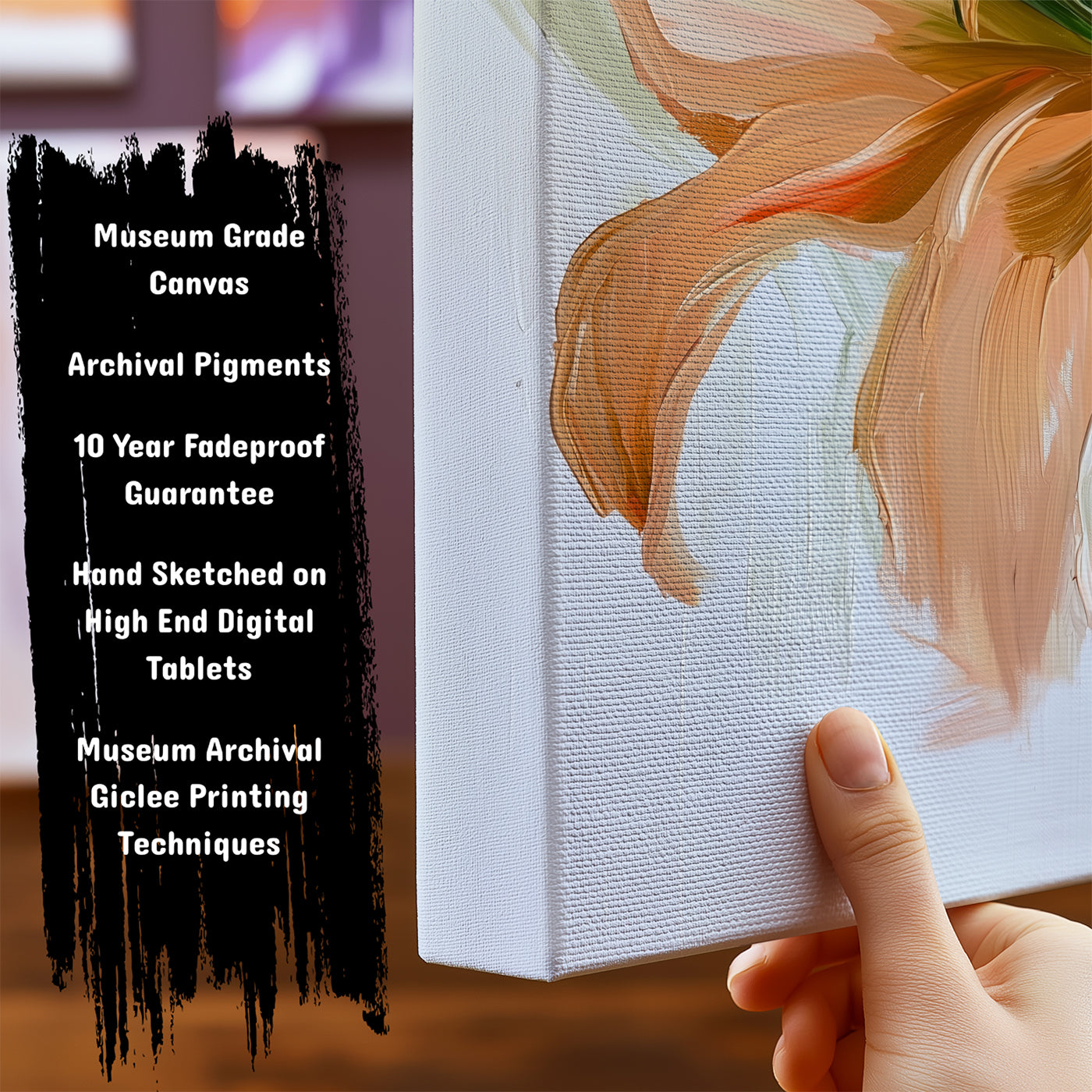 Information about Floral Botanical Canvas Art Print
