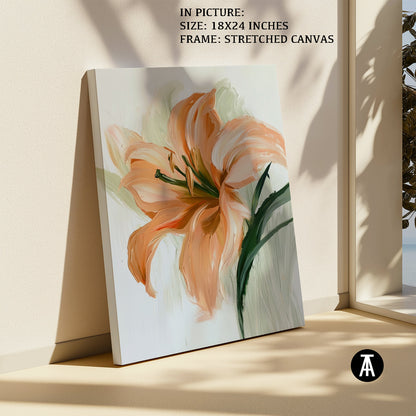 Artwork in Natural Wood Frame