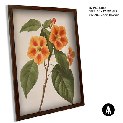 Artwork in Metal Champagne Gold Frame