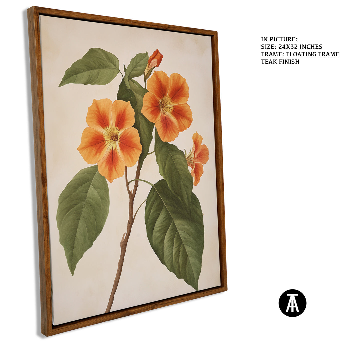 Artwork in Floating Frame