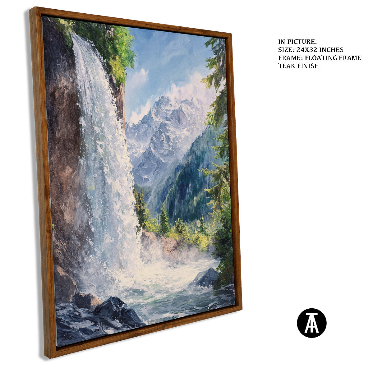 Artwork in Floating Frame