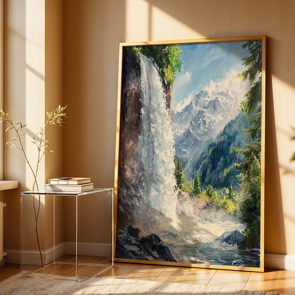 Indian Painting in a Lifestyle Setting