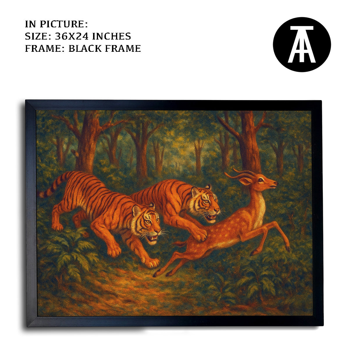 Artwork in Black Frame