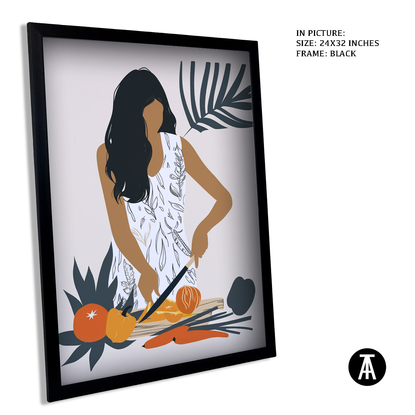 Artwork in Black Frame