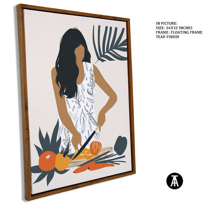 Artwork in Floating Frame
