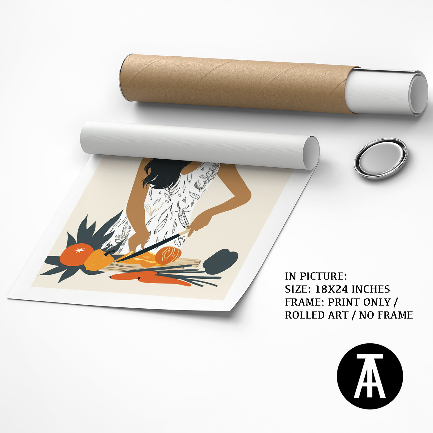 Artwork as Print Only or Rolled Art