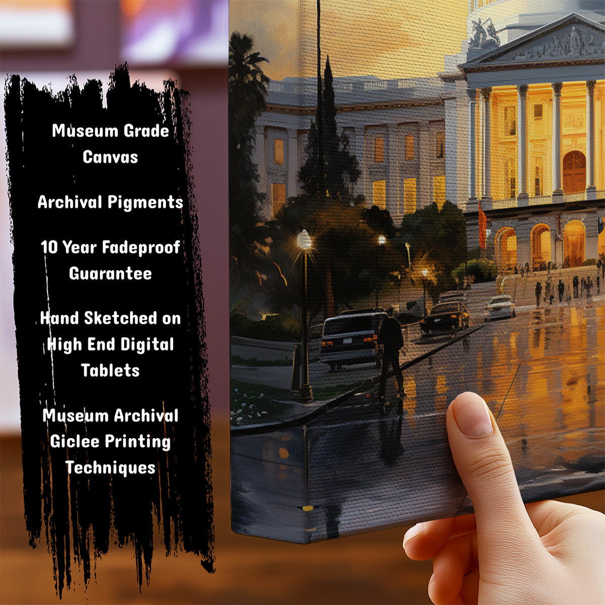 Information on Canvas Art Set of Three
