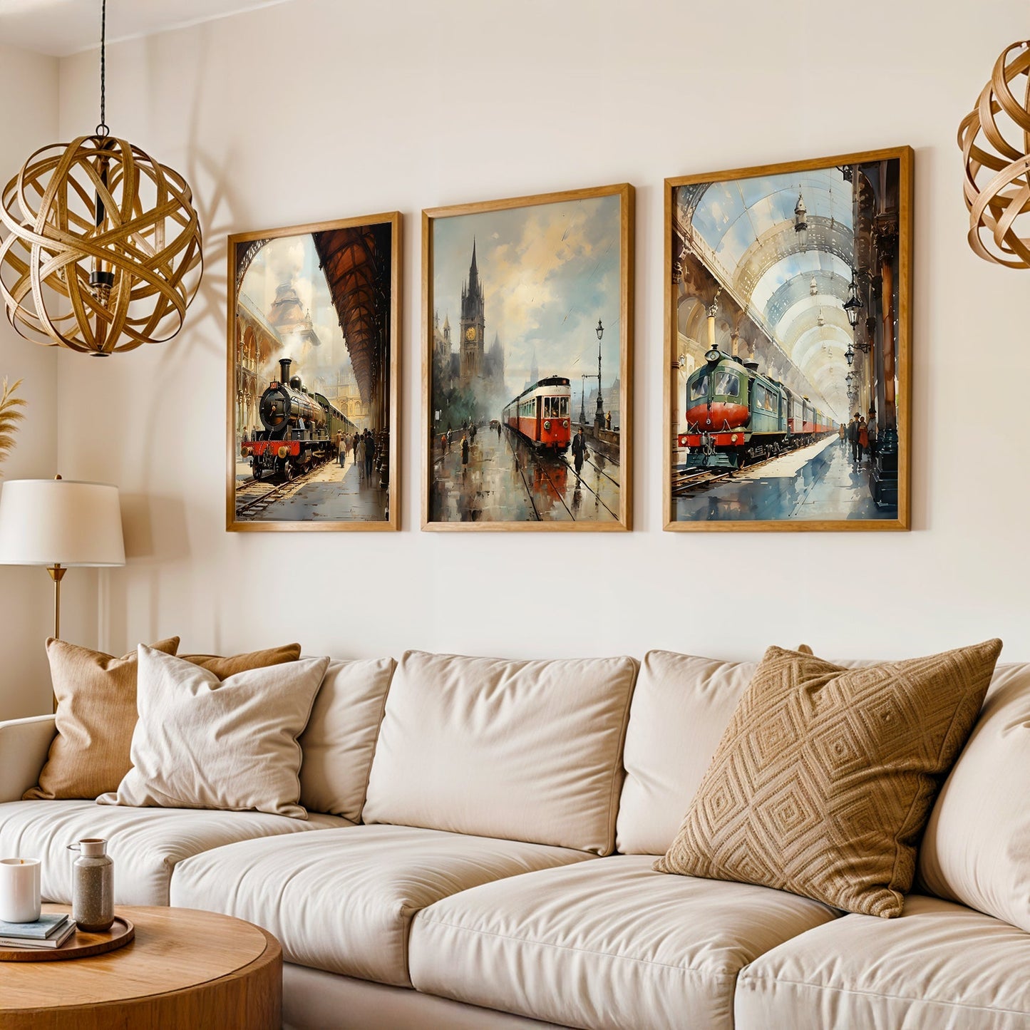 Gallery Wall Set in Lifestyle Setting