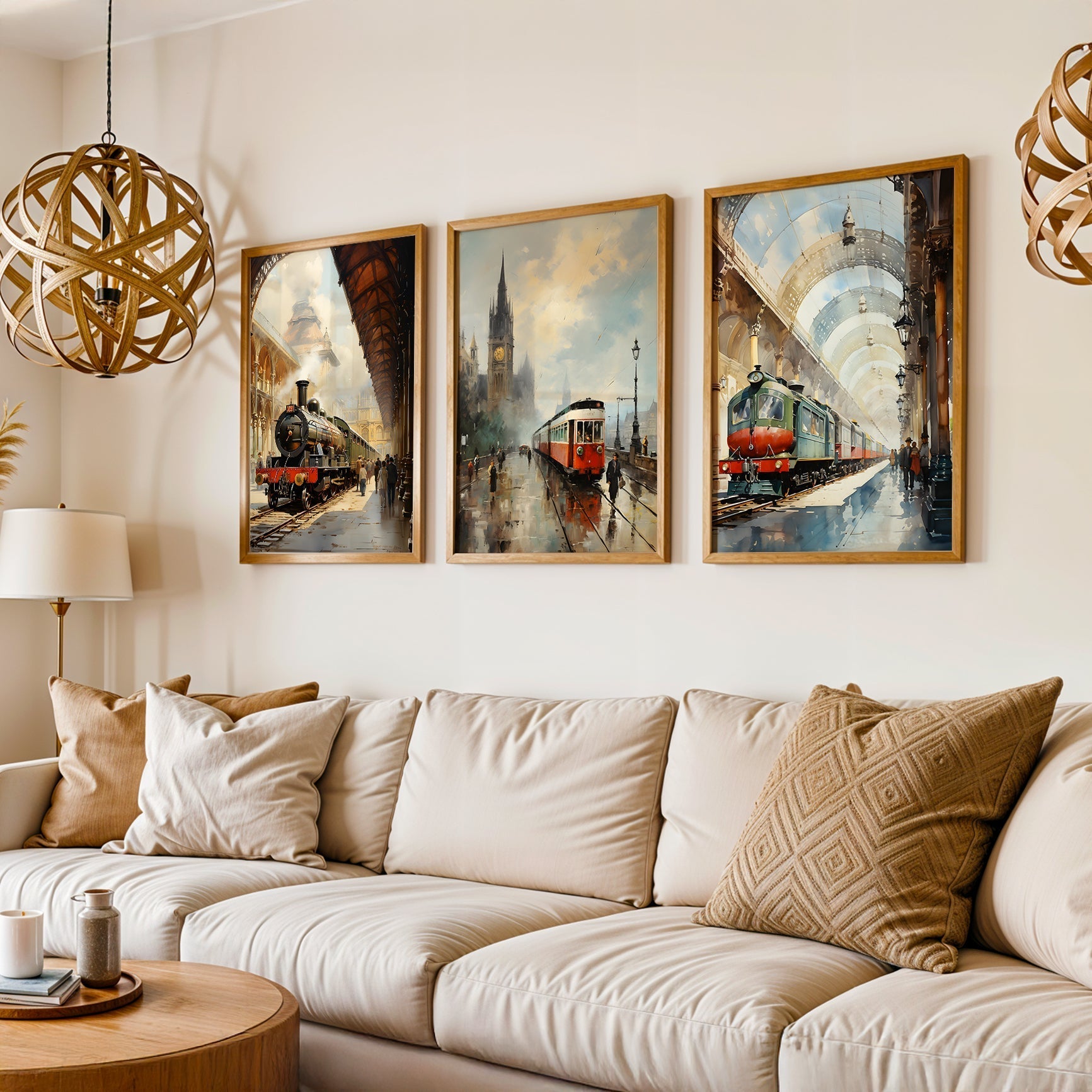 Gallery Wall Set in Lifestyle Setting