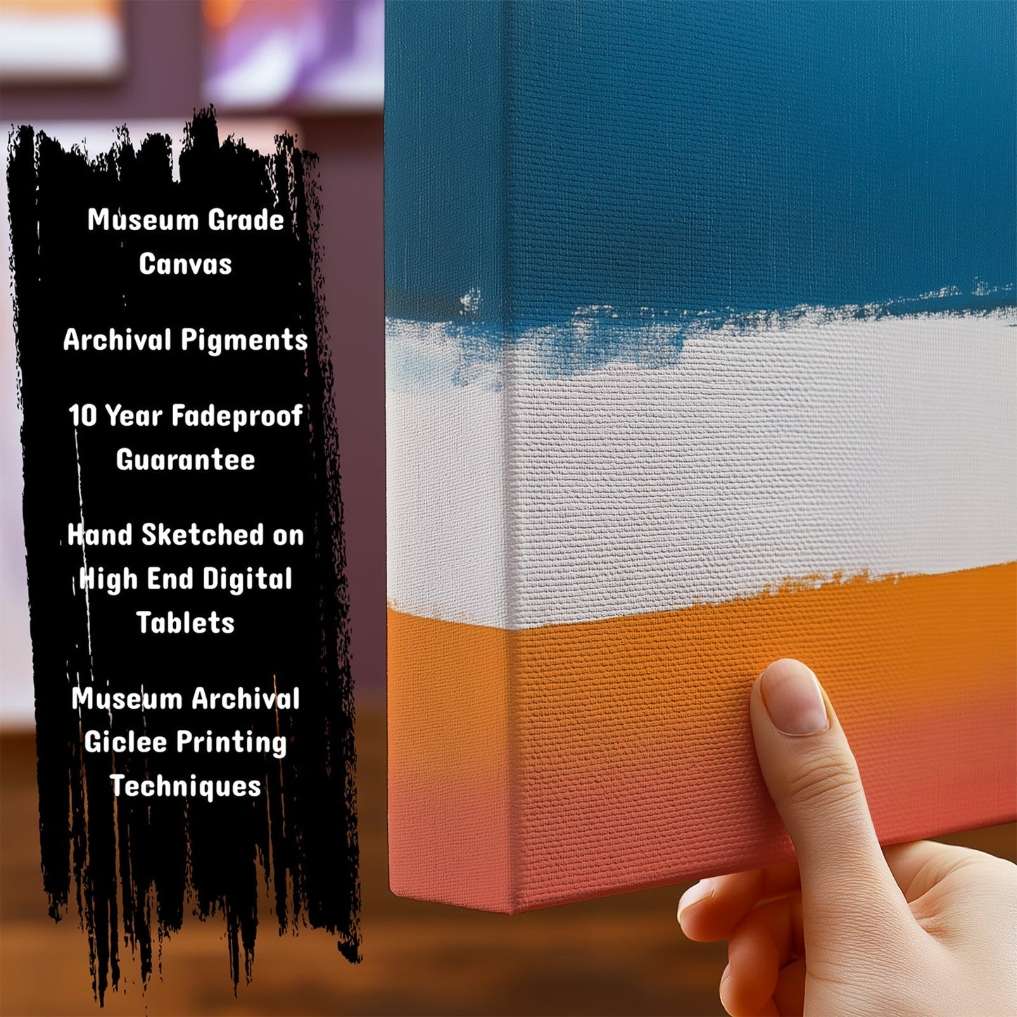 Important Features of our Abstract ArtworksTinted Horizon by NYC Abstract