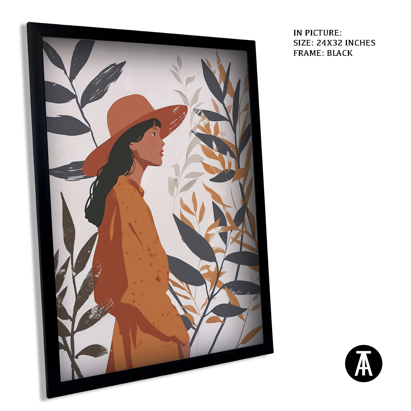 Artwork in Black Frame