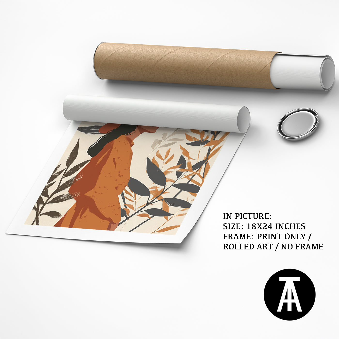 Artwork as Print Only or Rolled Art